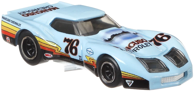 Hot Wheels - Véhicule Corvette Greenwood 1976