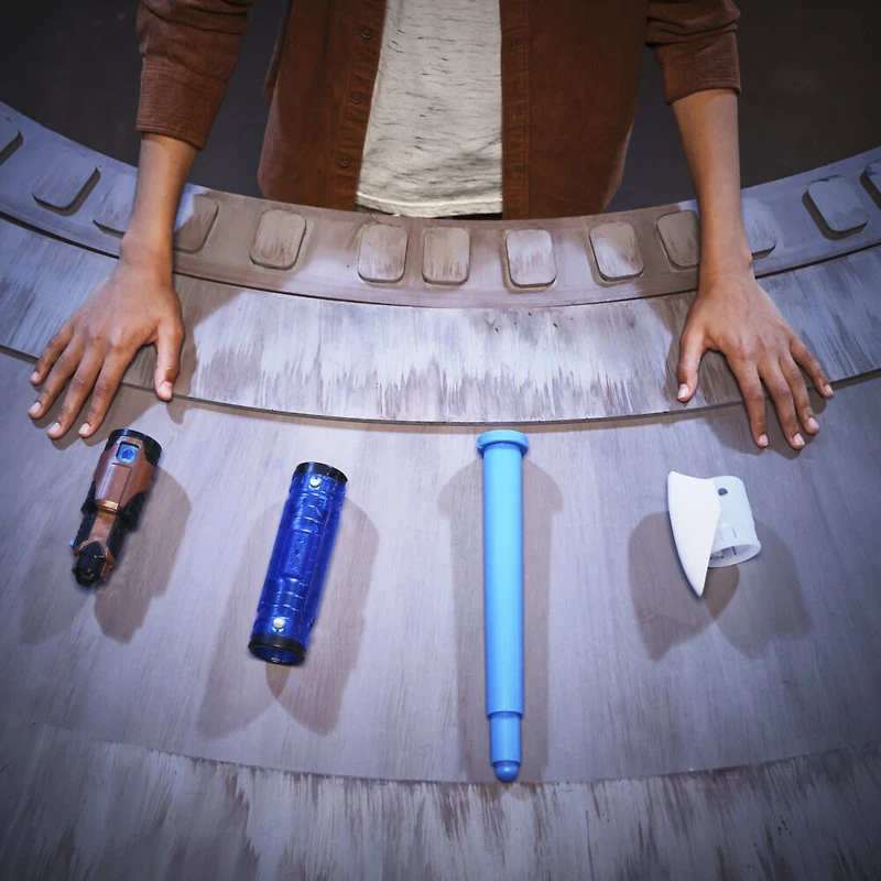 Star Wars Lightsaber Forge Kyber Core Obi-Wan Kenobi, sabre laser bleu personnalisable