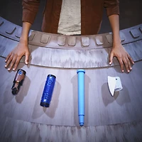 Star Wars Lightsaber Forge Kyber Core Obi-Wan Kenobi, sabre laser bleu personnalisable