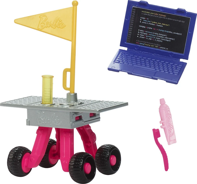 Barbie Carrières 65 eanniversaire Astronaute et 10 accessoires