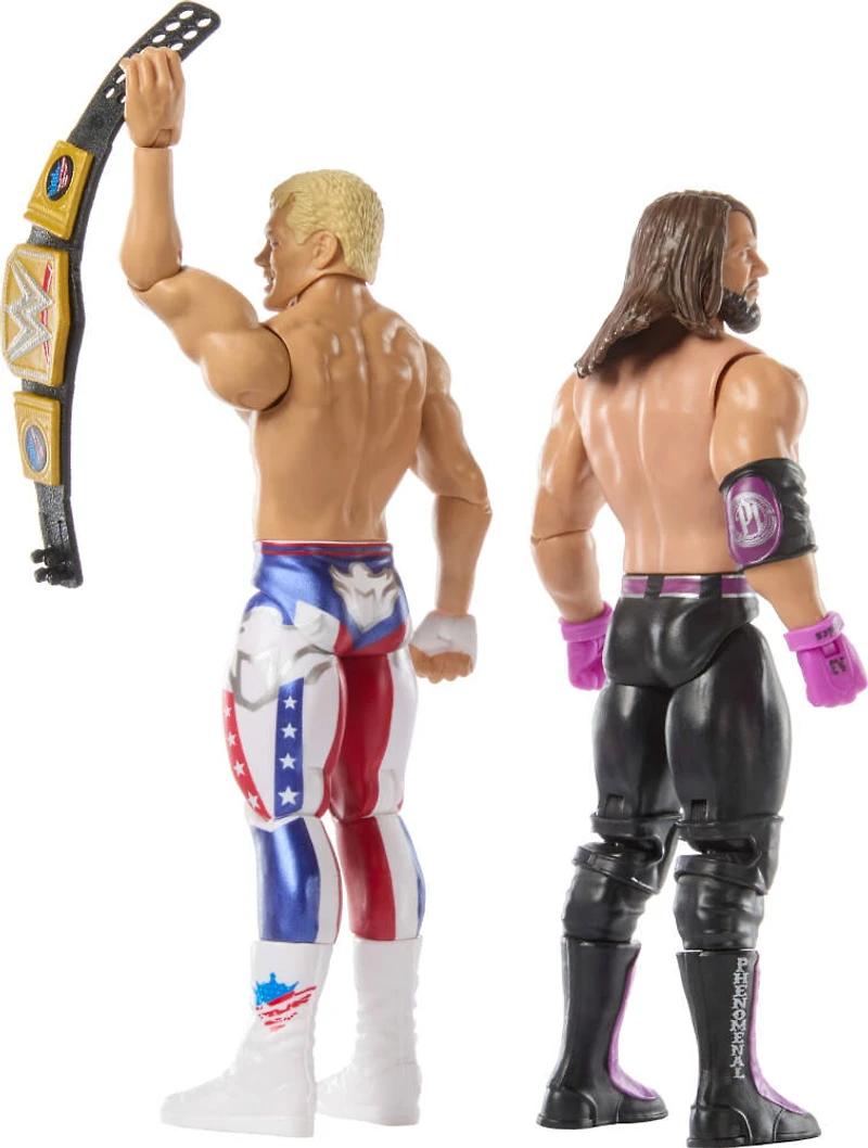 WWE-Coffret Main Event Showdown-Figurines Cody Rhodes vs. AJ Styles