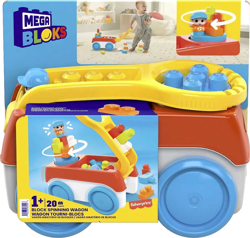 Mega Bloks - Wagon Tourni-Blocs