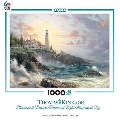 Ceaco - Thomas Kinkade Casse-Tête 1000 Morceaux - Éclaircie Dans La Tempête