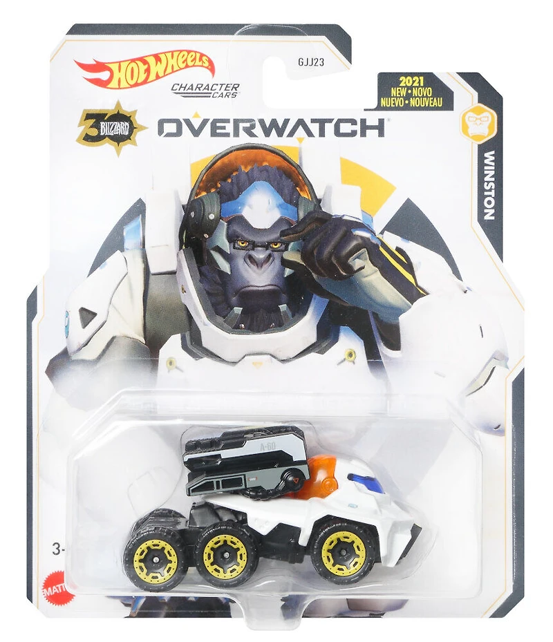 Hot Wheels Overwatch Winston Vehicle