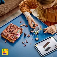 LEGO Harry Potter Le Monstrueux Livre des Monstres qui Mord, Jouet de Sorcier, Ensemble Fantastique 76449