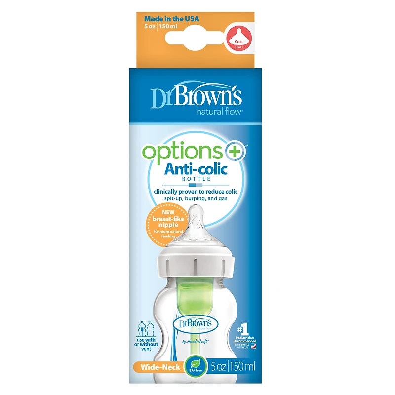 Biberon Col large de Dr. Brown's Options+ ml