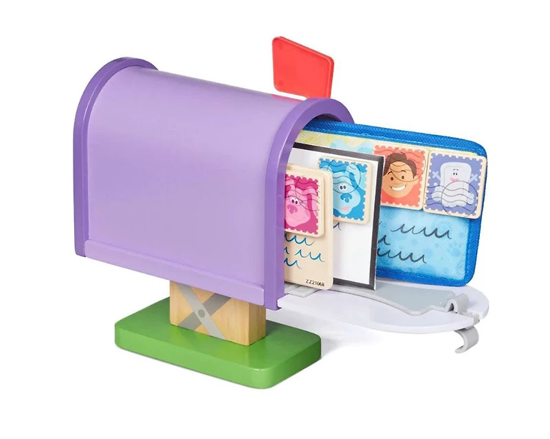 Blue's Clues and Vous! Ensemble de jeu de boîte aux lettres en bois