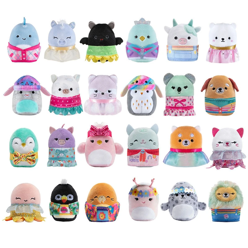 Peluche mystère Squishville - L'assortiment peut varier