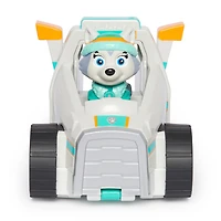 PAW Patrol, Everest's Snow Plow, Toy Car with Collectible Action Figure, Sustainably Minded Kids Toys
