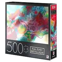 500-Piece Jigsaw Puzzle with Foil Accents, Radiance