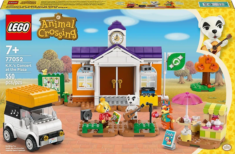 Jouet LEGO Animal Crossing Concert de Kéké sur la place 77502