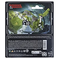 Dungeons and Dragons Dicelings, monstre-dé de collection DandD dragon vert, figurine de dragon
