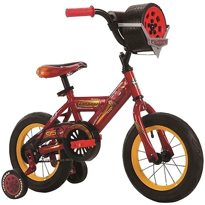 Huffy Disney Cars Bike with Tire Case - 12 inch