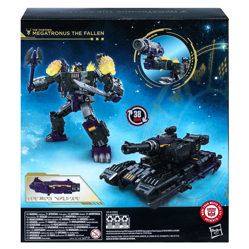 Transformers Age of the Primes, The Thirteen Megatronus the Fallen classe Leader