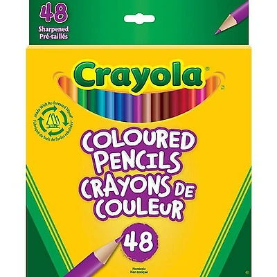 Crayola Coloured Pencils, 48 Ct