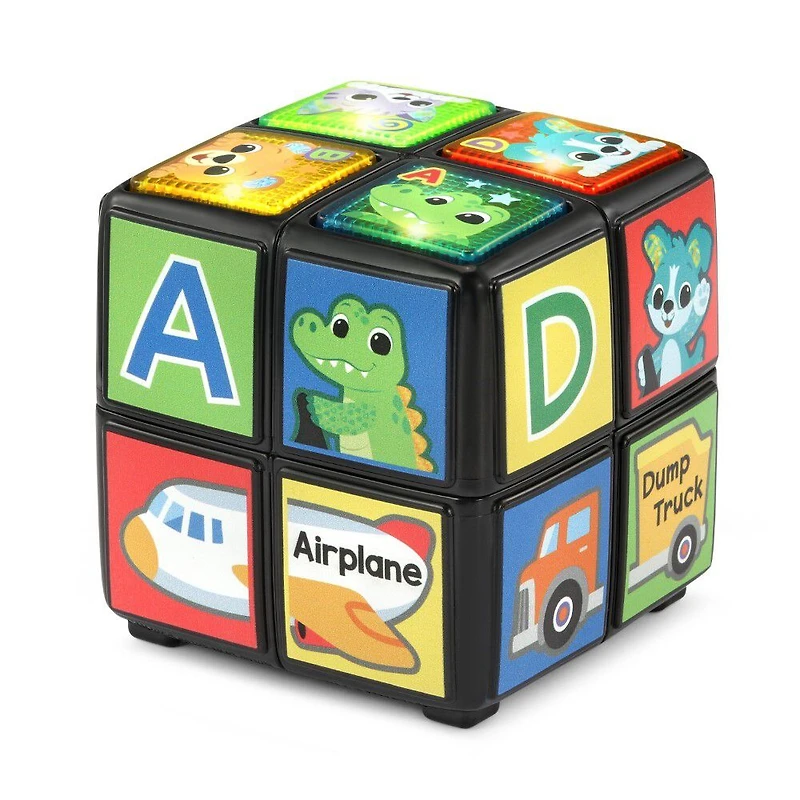 VTech Twist and Teach Animal Cube - English Edition