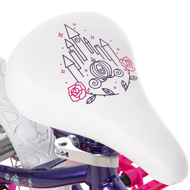 Vélo, Princesse de Disney 12 pouces de Huffy, Violet - Notre exclusivité