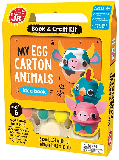 Klutz Jr: My Egg Carton Animals