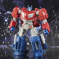 Transformers Generations Studio Series figurine 03 Gamer Edition Optimus Prime classe Voyageur de 16,5 cm, Transformers: War for Cybertron