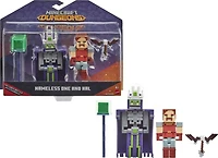 Minecraft- Dungeons - Figurines - Le Sans-Nom et Hal