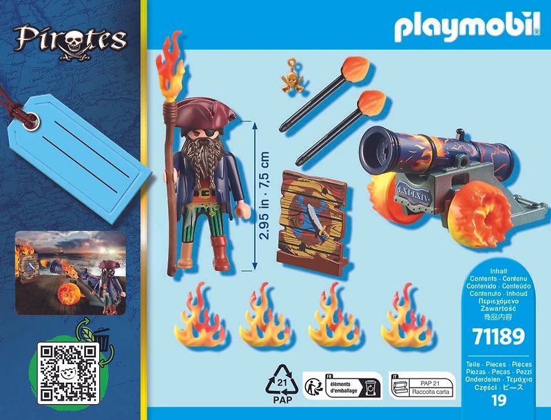 Playmobil - Pirate with Cannon Gift Set