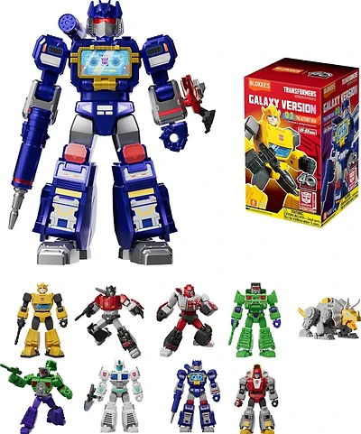 BLOKEES Transformers Galaxy Version 03 The Autobot Run - English Edition - 1 per order, colour may vary (Each sold separately, selected at Random)