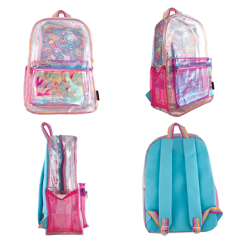 Fashion Angels - Sparkle Transparent Character Backpack