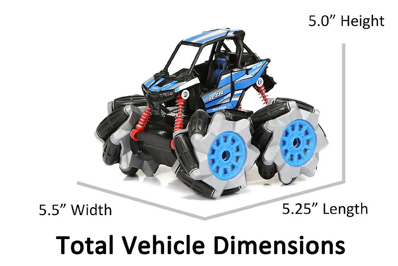 VTT télécommandé Polaris RZR Slide Winder, échelle 1:18