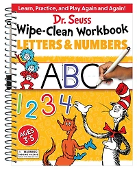 Dr. Seuss Wipe-Clean Workbook: Letters and Numbers - Édition anglaise