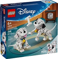 LEGO Disney Lucky & Penny 101 Dalmatians Puppies - Kids Toy for Boys and Girls 6+ - 43271