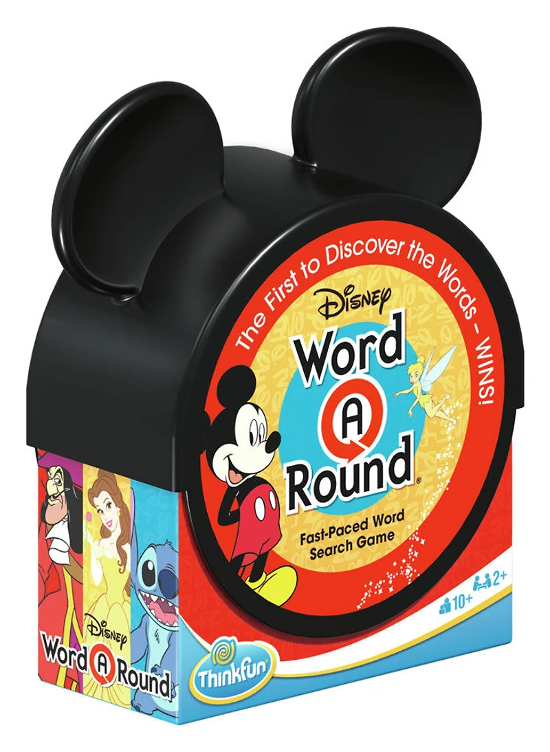 ThinkFun's Disney WordARound: Read the Word Around the Card Trivia Game - English Edition