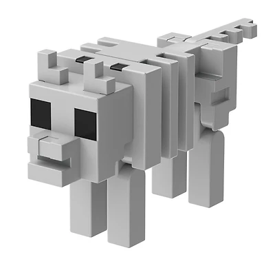 Minecraft Biome Builds Skeleton Wolf Figure