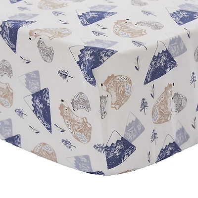 Drap-housse pour lit de bébé Rowan Bear