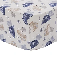 Drap-housse pour lit de bébé Rowan Bear