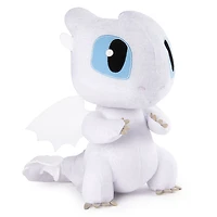 Comment entraîner son dragon, squeeze & grognement Lightfury, 10-inch Dragon en peluche avec des sons. - Notre Exclusivité