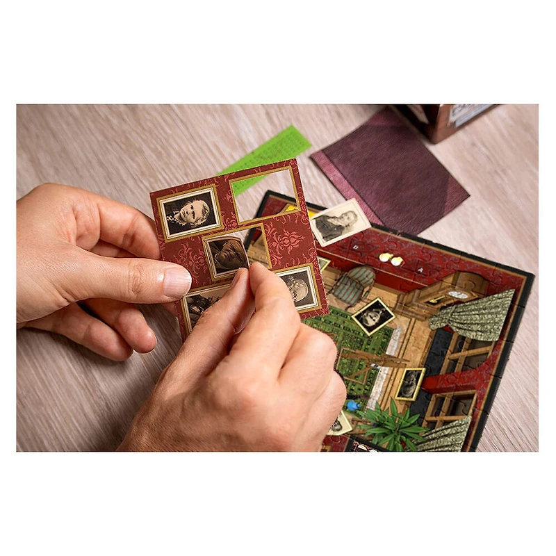 Escape Room The Game, Puzzle Adventures: Secret of The Scientist Jigsaw Puzzle and Escape Room Board Game -Édition anglaise