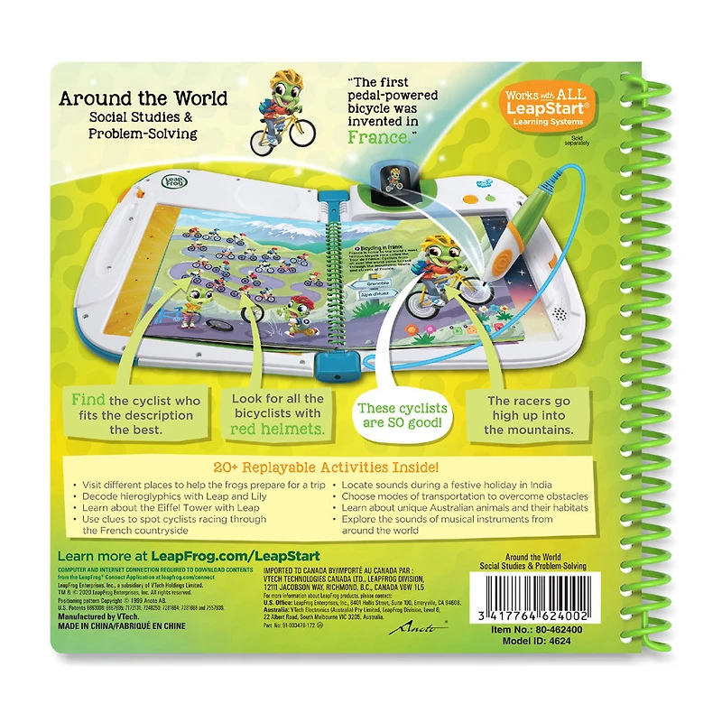 LeapFrog LeapStart Around the World Social Studies & Problem-Solving - Édition anglaise
