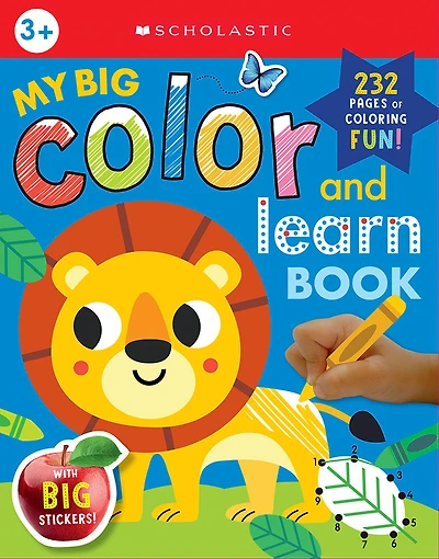 My Big Color and Learn Book: Scholastic Early Learners (Coloring Book) - English Edition