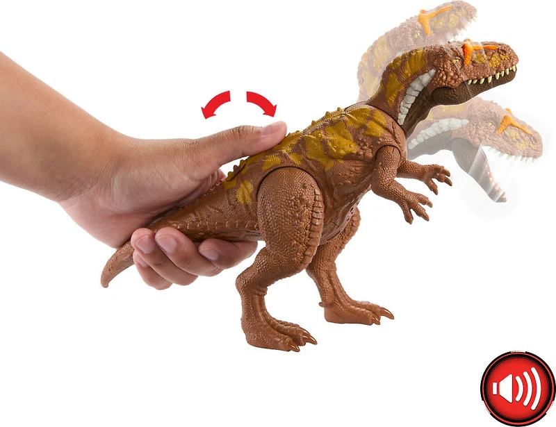 Jurassic World-Megalosaurus Rugissement Féroce-Figurine articulée