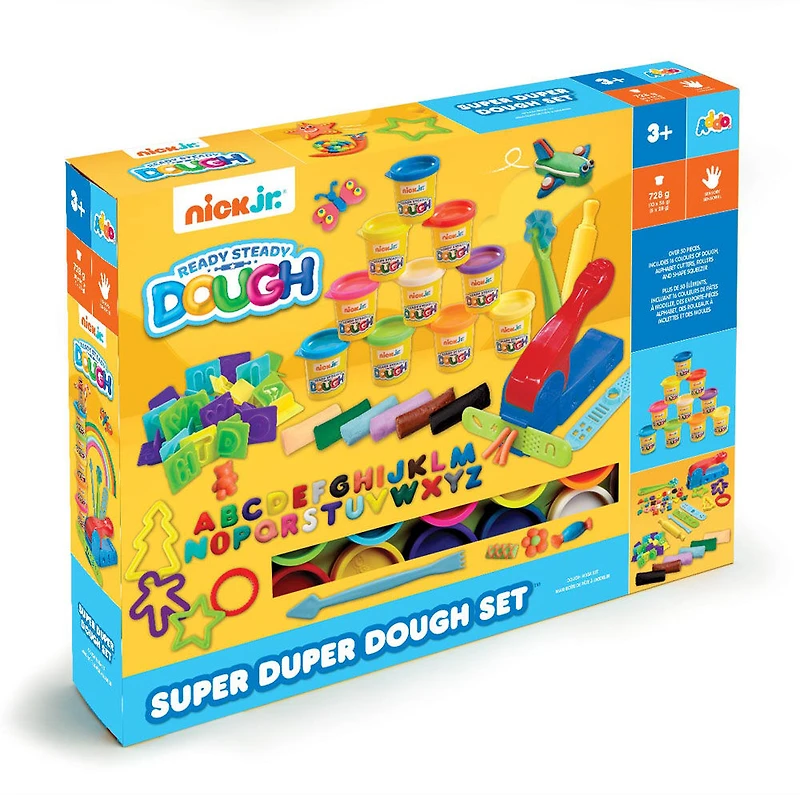 Nick Jr. Ready Steady Dough - Ensemble Super Duper Dough Set - Notre exclusivité
