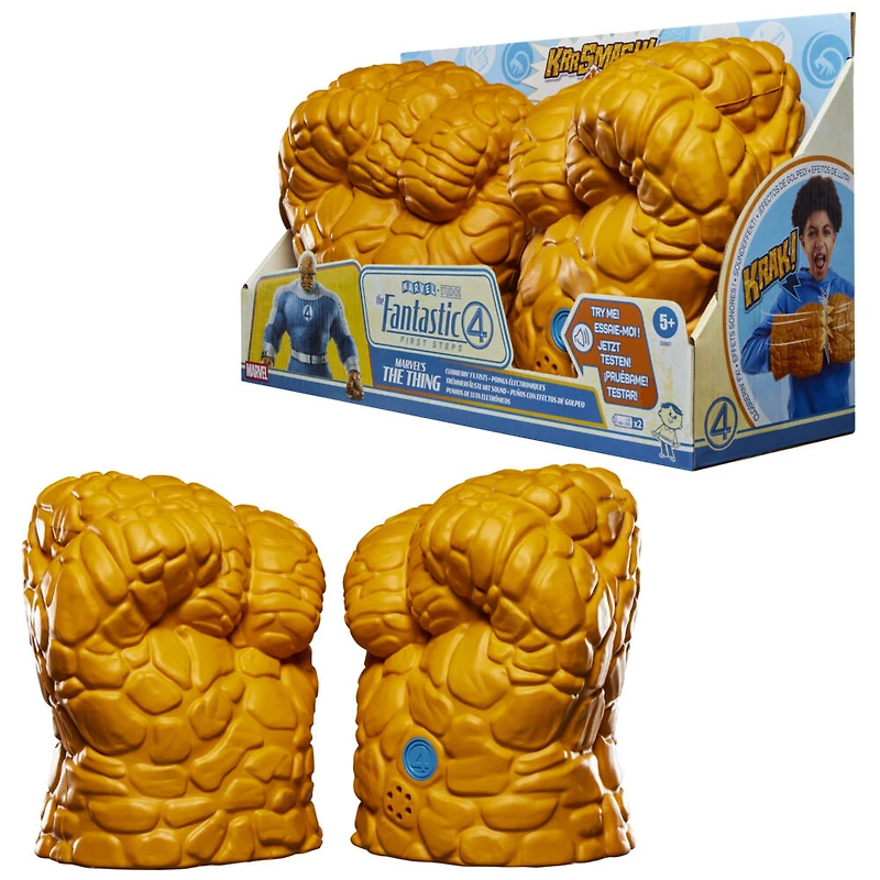 Marvel Studios' The Fantastic Four: First Steps Marvel's The Thing Clobberin' FX Fists Role Play Toys