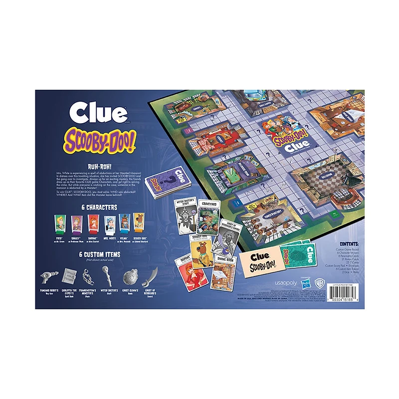 CLUE: Scooby-Doo Jeu De Plateau - Édition anglaise
