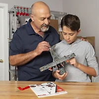 Meccano, Ensemble de construction motorisé Super Construction 25 en 1, Jouet éducatif STEAM, 638 pièces