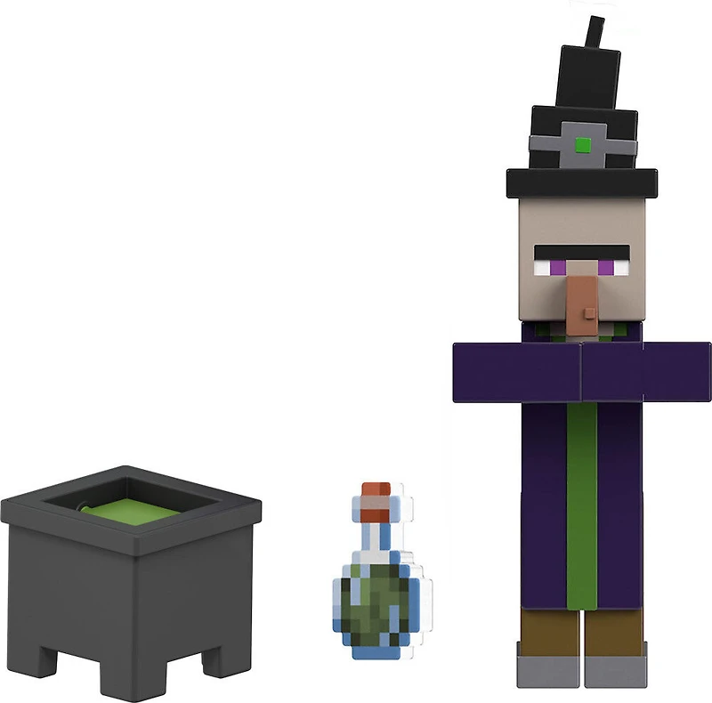 Minecraft Witch Action Figures & Accessories Collection