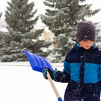 Pelle à neige pour enfants de 10 pouces d'ERA, Rose, Rouge et Bleue