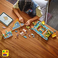 LEGO Friends L'aventure en Bateau, Ensemble de Construction pour Enfants, Jouet de Jeu de Rôle Imaginatif 42664
