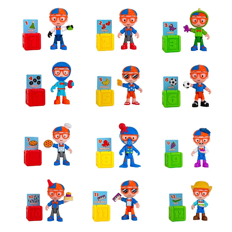 Figurines mystère Blippi S3 - Édition anglaise