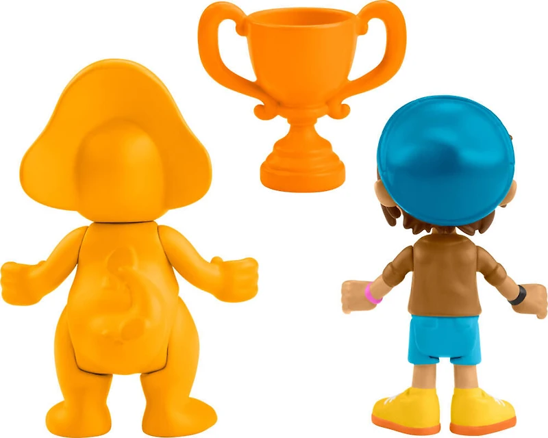 Fisher-Price Barney's World Mel Amie de Barney et Billy le Dino