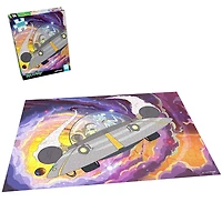 USAopoly Rick and Morty "The Outside World is Our Enemy, Morty!" 1000 Piece Puzzle - English Edition
