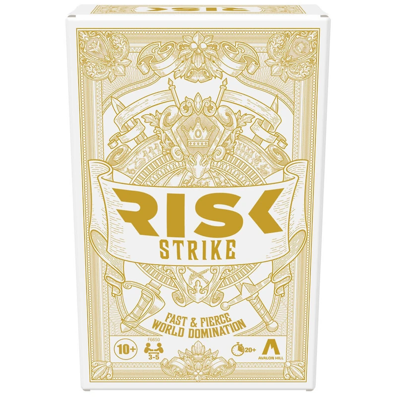 Risk Strike, jeu de cartes et de dés, jeu de cartes de stratégie rapide pour 2 à 5 joueurs